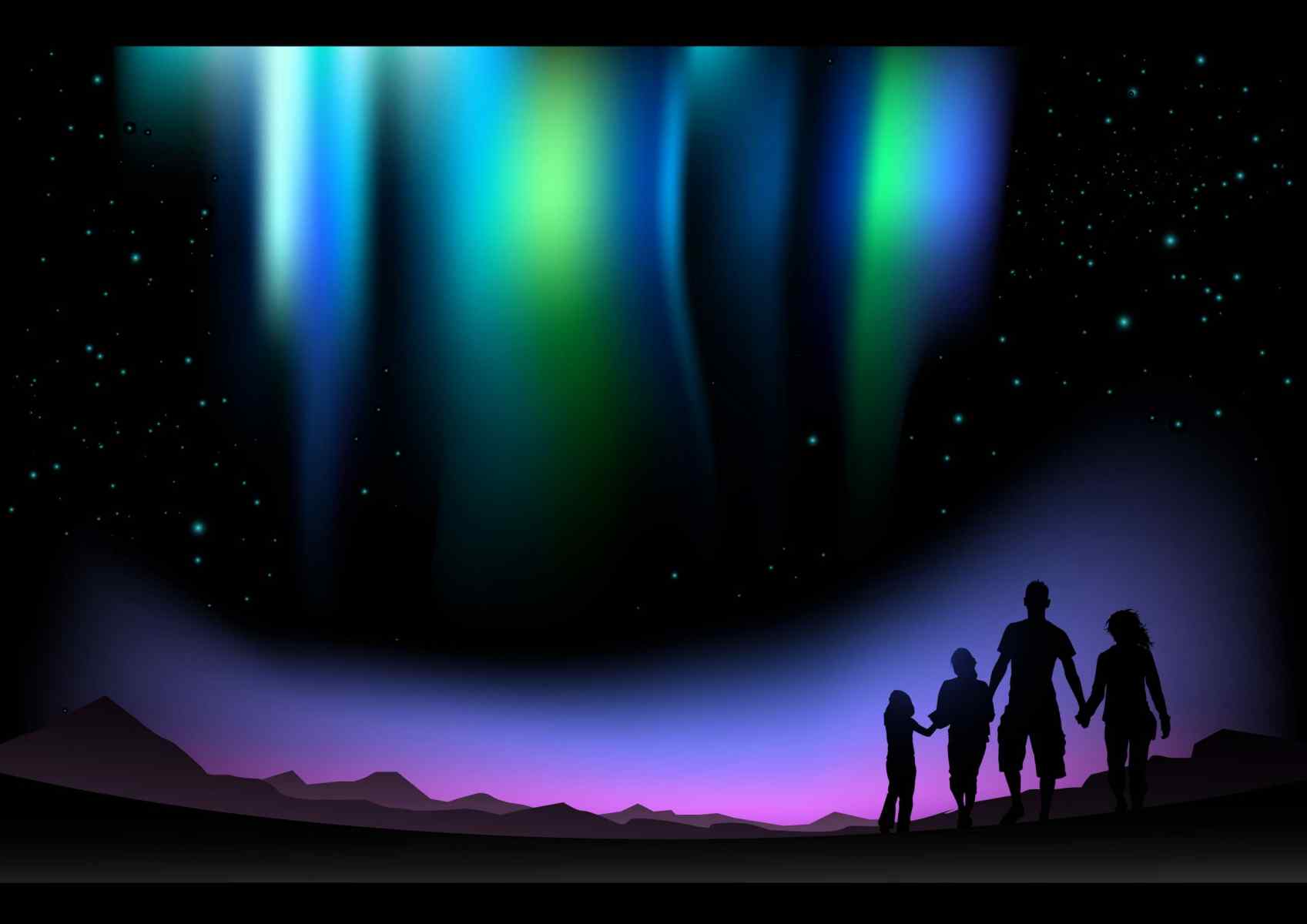 11-3-solarseven-shutterstock-19268632-familie-betrachtet-die-aurora-borealis-2560pix